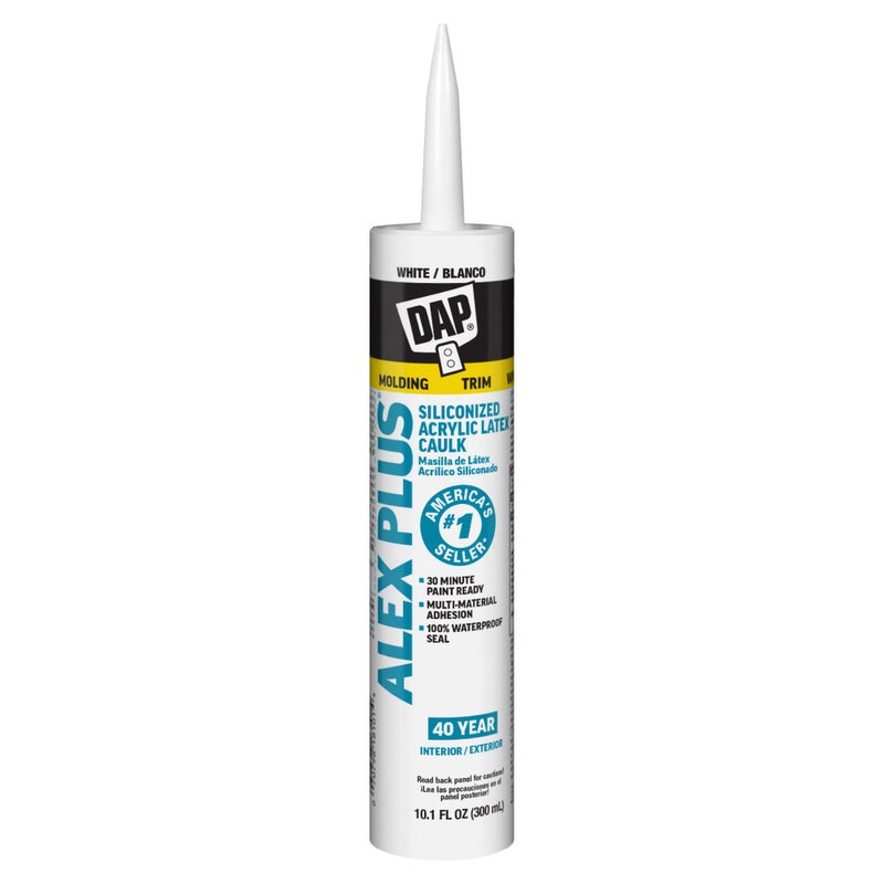 Dap CAULK ALEX + W&D WHT 5.5OZ, Pack of 4 - Image 2